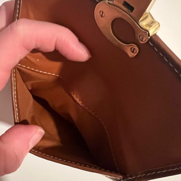 Coach Brown and White Wallets with Signature Monogram - Picture 5 of 6